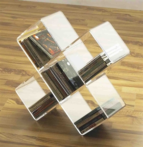 Picture of Acrylic Floor Standing CD Rack - China