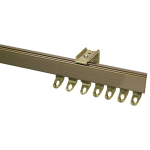 Picture of Fineline Curtain Track Brass